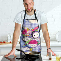 Japanese Kawaii Sushi Apron Blue Wagara Palaka This Is How I Roll