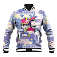 Personalized Japanese Kawaii Sushi Baseball Jacket Blue Wagara Palaka This Is How I Roll