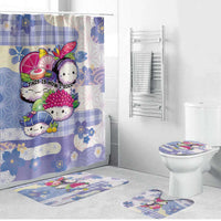 Japanese Kawaii Sushi Bathroom Set Blue Wagara Palaka This Is How I Roll