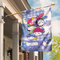 Japanese Kawaii Sushi Garden Flag Blue Wagara Palaka This Is How I Roll