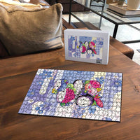 Japanese Kawaii Sushi Puzzle Blue Wagara Palaka This Is How I Roll