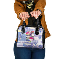 Japanese Kawaii Sushi Shoulder Handbag Blue Wagara Palaka This Is How I Roll