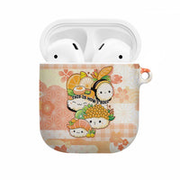 Japanese Kawaii Sushi AirPods Case Peach Wagara Palaka This Is How I Roll
