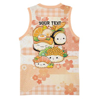 Personalized Japanese Kawaii Sushi Basketball Jersey Peach Wagara Palaka This Is How I Roll