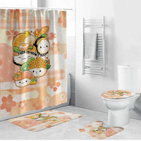 Japanese Kawaii Sushi Bathroom Set Peach Wagara Palaka This Is How I Roll
