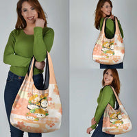 Japanese Kawaii Sushi Grocery Bag Peach Wagara Palaka This Is How I Roll