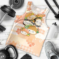 Personalized Japanese Kawaii Sushi Men Tank Top Peach Wagara Palaka This Is How I Roll