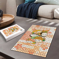 Japanese Kawaii Sushi Puzzle Peach Wagara Palaka This Is How I Roll