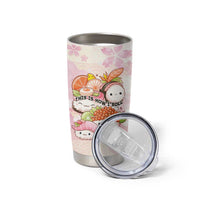 Personalized Japanese Kawaii Sushi Tumbler Cup Pink Wagara Palaka This Is How I Roll