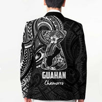 Black Guam Latte Stone Tribal Tattoo Blazer Hafa Adai Six 7 One - Polynesian Pride