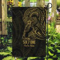 Gold Guam Latte Stone Tribal Tattoo Garden Flag Hafa Adai Six 7 One