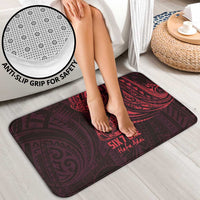 Oxblood Guam Latte Stone Tribal Tattoo Bathroom Set Hafa Adai Six 7 One - Polynesian Pride