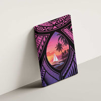 Guam Chamorro Artsy Canvas Wall Art Guahan Sunset Beach