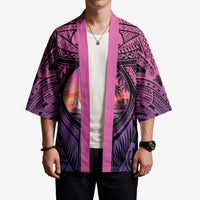 Guam Chamorro Artsy Kimono Guahan Sunset Beach - Polynesian Pride