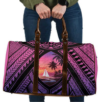 Guam Chamorro Artsy Travel Bag Guahan Sunset Beach - Polynesian Pride