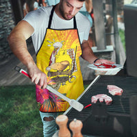 Papua New Guinea Cultural Tropical Flowers Apron - Polynesian Pride