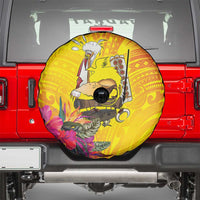 Papua New Guinea Cultural Tropical Flowers Spare Tire Cover LT9 - Polynesian Pride