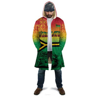 Hapi 45th Indipendens Dei Vanuatu Cloak Yumi 1980 with Vanuatuan Beach Landscape - Polynesian Pride