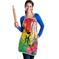 Vanuatu 45th Anniversary Apron Polynesian with Sand Drawing Pattern - Polynesian Pride