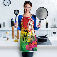 Vanuatu 45th Anniversary Apron Polynesian with Sand Drawing Pattern - Polynesian Pride