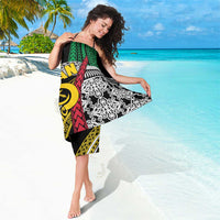 Vanuatu Proud to be Ni-van Personalised Sarong with Mutis En Atan Patterns