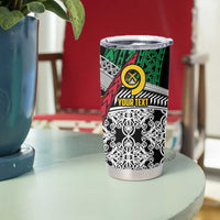 Vanuatu Proud to be Ni-van Personalised Tumbler Cup with Mutis En Atan Patterns