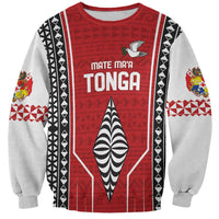 Custom Tonga Rugby Sweatshirt Mate Maa Kupesi Style