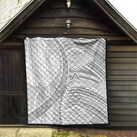 American Samoa White Sunday Quilt Polynesian Lotu Tamaiti - Polynesian Pride