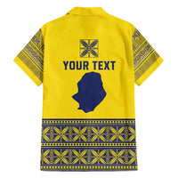 Niue Crab Personalised Hawaiian Shirt Niuean Hiapo Pattern - Polynesian Pride