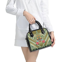 Hawaii Tiki Mask Shoulder Handbag Mele Kalikimaka i Iulai!