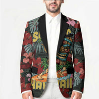 Hawaii Tiki Surfing Blazer Mele Kalikimaka i Iulai!
