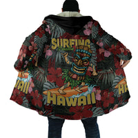 Hawaii Tiki Surfing Cloak Mele Kalikimaka i Iulai!