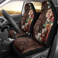 Kanoa Hawai'i Hibiscus Car Seat Cover Polynesian Tribal Tattoo Pattern Floral Elements