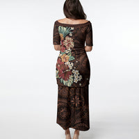 Kanoa Hawai'i Hibiscus Puletasi Polynesian Tribal Tattoo Pattern Floral Elements
