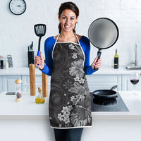 Pauli Hawai'i Hibiscus Apron Polynesian Tribal Tattoo Pattern Floral Elements