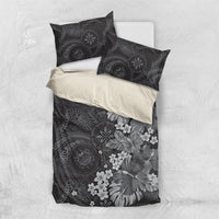 Pauli Hawai'i Hibiscus Bedding Set Polynesian Tribal Tattoo Pattern Floral Elements