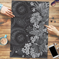 Pauli Hawai'i Hibiscus Puzzle Polynesian Tribal Tattoo Pattern Floral Elements