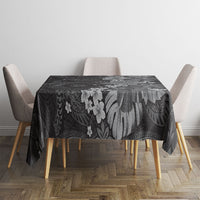 Pauli Hawai'i Hibiscus Tablecloth Polynesian Tribal Tattoo Pattern Floral Elements