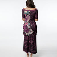 Poni Mama Hawai'i Hibiscus Puletasi Polynesian Tribal Tattoo Pattern Floral Elements