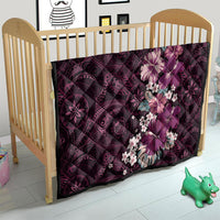 Poni Mama Hawai'i Hibiscus Quilt Polynesian Tribal Tattoo Pattern Floral Elements