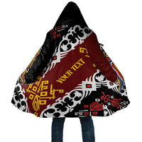 Personalised Papua New Guinea Bird Drum Cloak Papuan Batik Motif