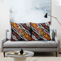 Papua New Guinea Bird Drum Pillow Cover Papuan Batik Motif
