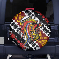 Papua New Guinea Bird Drum Spare Tire Cover Papuan Batik Motif