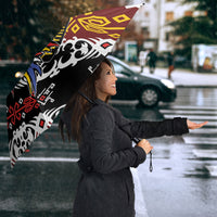 Papua New Guinea Bird Drum Umbrella Papuan Batik Motif