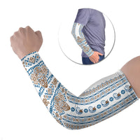 Personalised Papua New Guinea Bird Ethnic Arm Sleeves Papuan Batik Inspired Pattern