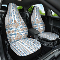Papua New Guinea Bird Ethnic Car Seat Cover Papuan Batik Inspired Pattern