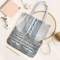 Papua New Guinea Bird Ethnic Tote Bag Papuan Batik Inspired Pattern