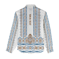 Personalised Papua New Guinea Bird Ethnic Women Casual Shirt Papuan Batik Inspired Pattern