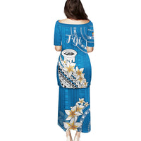 Bula Fiji Puletasi Kava Bowl Tapa Tribal LT9 - Polynesian Pride