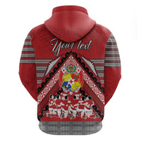 Personalised Tonga Rugby Pacific Hoodie Ikale Tahi Sipi Tau